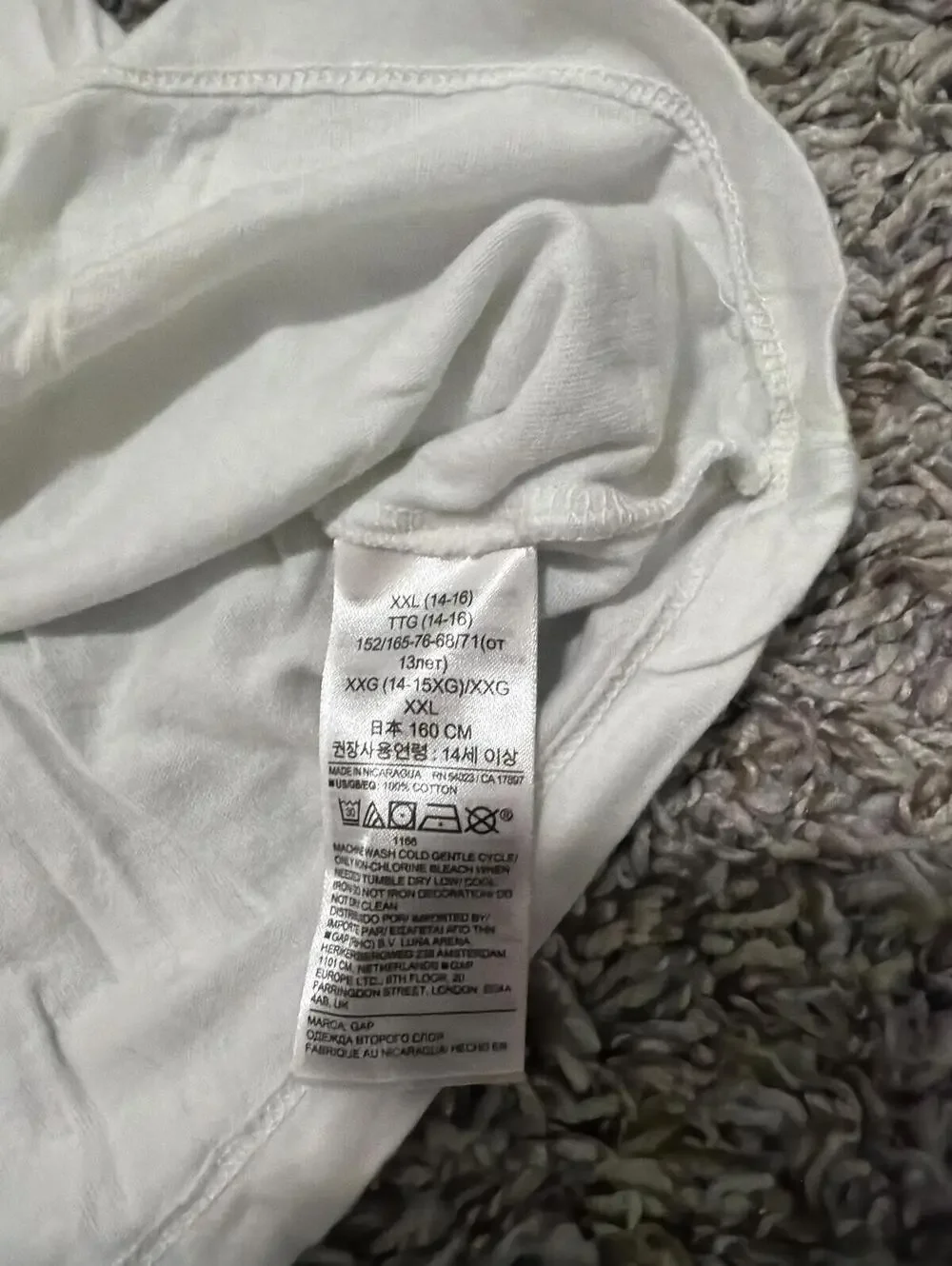 Gap Kids Boys Graphic T-Shirt XXL